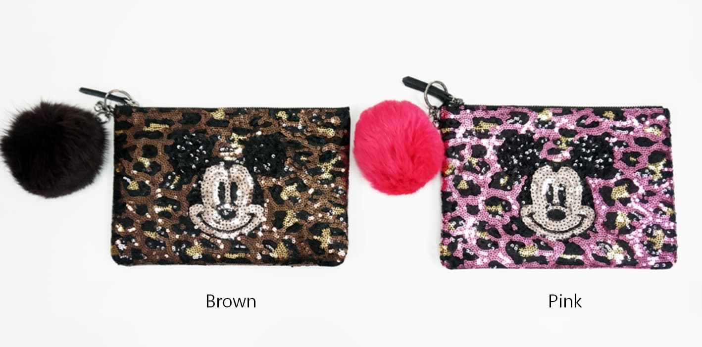 Disney Spangle Clutch Wallet Purse Bag Evening Party Handbag